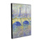 Waterloo Bridge by Claude Monet 16x20 Wood Print - Angle View