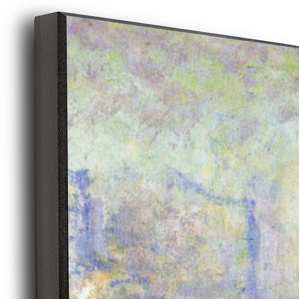 Waterloo Bridge by Claude Monet 16x20 Wood Print - Closeup