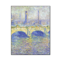 Waterloo Bridge by Claude Monet Wood Print - 16x20