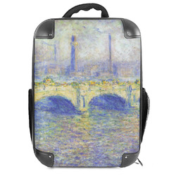 Waterloo Bridge by Claude Monet 18" Hard Shell Backpack