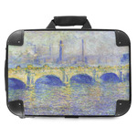 Waterloo Bridge by Claude Monet Hard Shell Briefcase - 18"