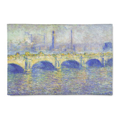Waterloo Bridge by Claude Monet 2' x 3' Indoor Area Rug
