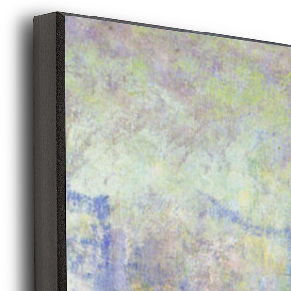 Waterloo Bridge by Claude Monet 20x24 Wood Print - Closeup