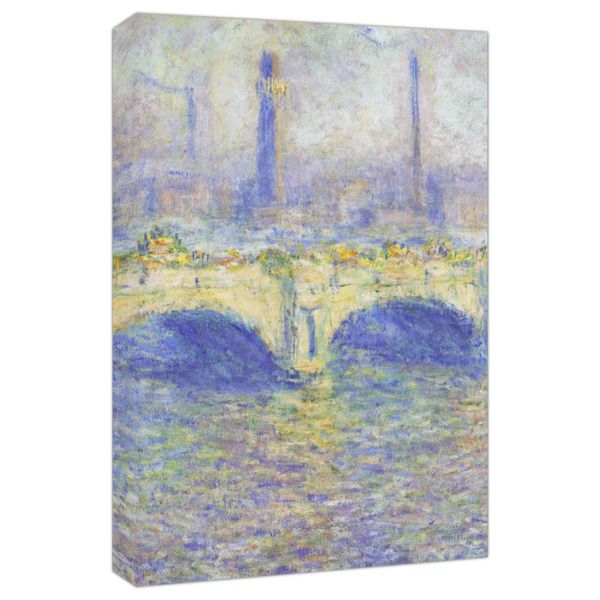 Custom Waterloo Bridge by Claude Monet Canvas Print - 20x30