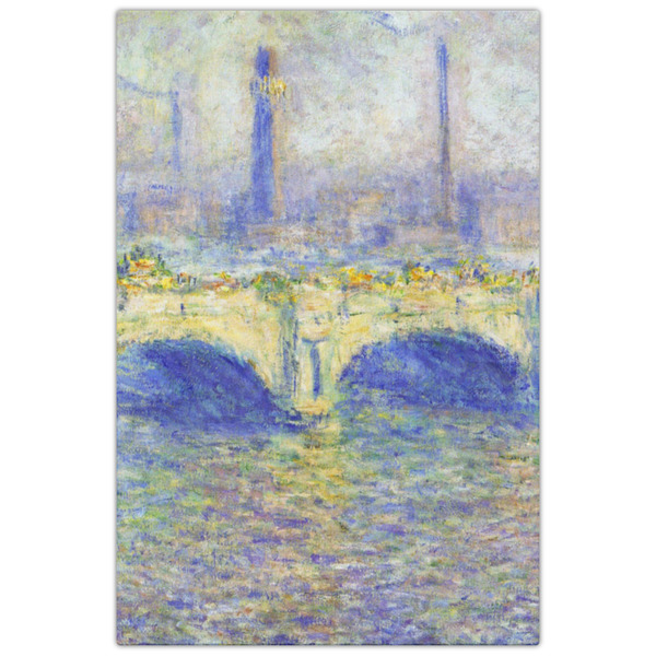 Waterloo Bridge by Claude Monet 20x30 - Canvas Print - Front View