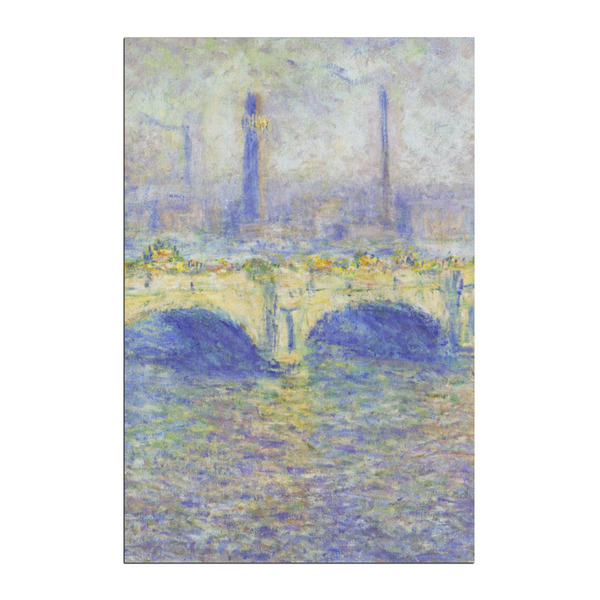 Custom Waterloo Bridge by Claude Monet Posters - Matte - 20x30