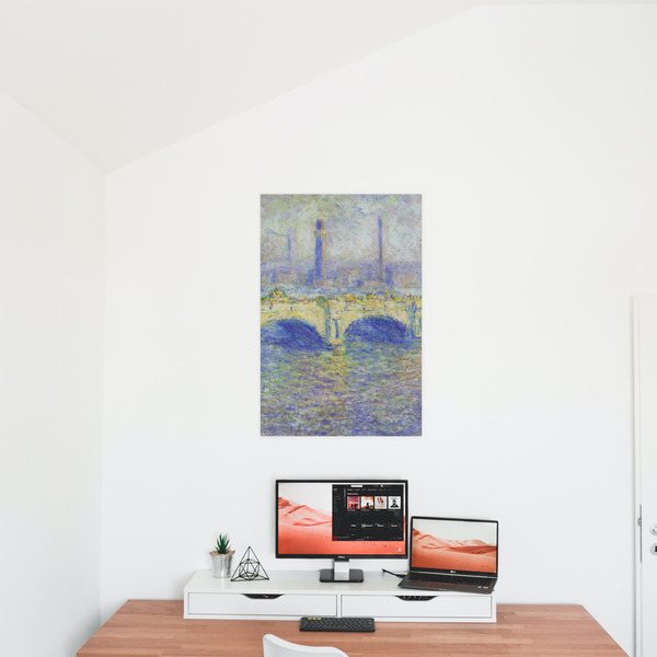 Waterloo Bridge by Claude Monet 20x30 - Matte Poster - On the Wall