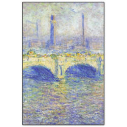Waterloo Bridge by Claude Monet Wood Print - 20x30