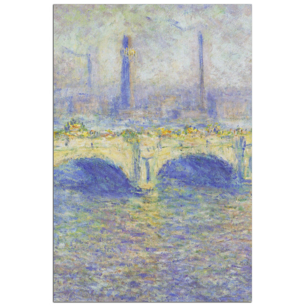 Custom Waterloo Bridge by Claude Monet Poster - Matte - 24x36