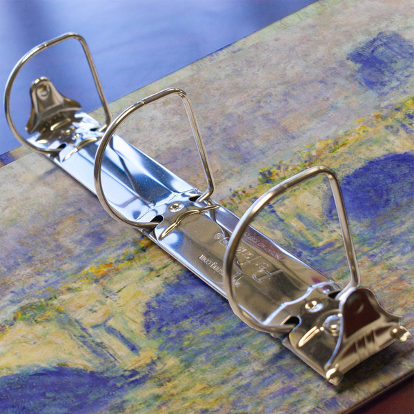 Waterloo Bridge by Claude Monet 3 Ring Binders - Full Wrap - 2" - DETAIL