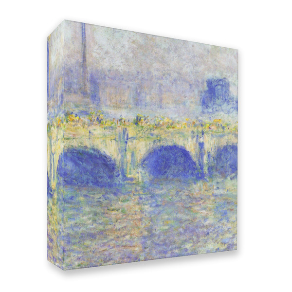 Custom Waterloo Bridge by Claude Monet 3 Ring Binder - Full Wrap - 2"