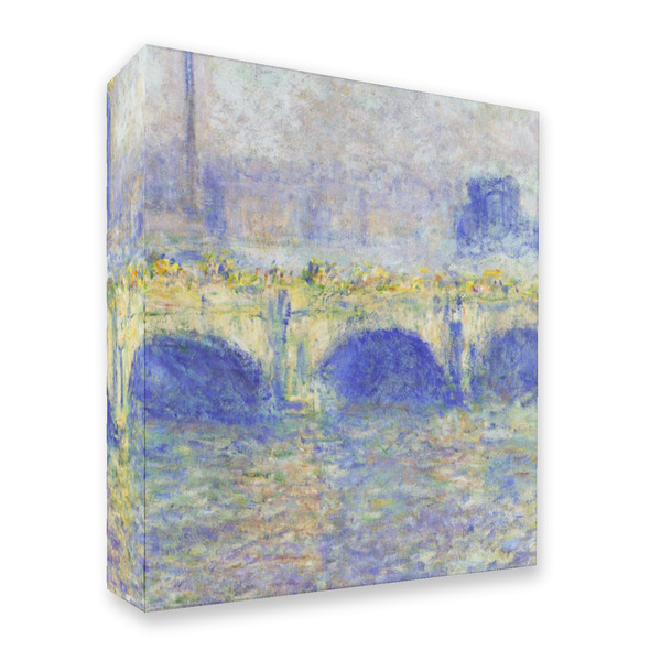Waterloo Bridge by Claude Monet 3 Ring Binders - Full Wrap - 2" - FRONT
