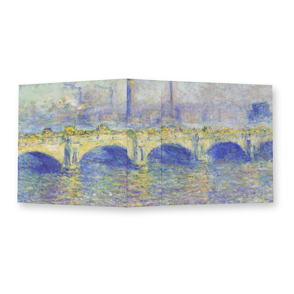 Waterloo Bridge by Claude Monet 3 Ring Binders - Full Wrap - 2" - OPEN OUTSIDE