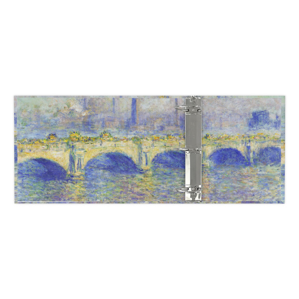 Waterloo Bridge by Claude Monet 3 Ring Binders - Full Wrap - 3" - OPEN INSIDE