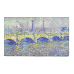 Waterloo Bridge by Claude Monet 3' x 5' Patio Rug