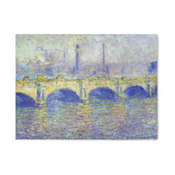 Waterloo Bridge by Claude Monet Area Rug