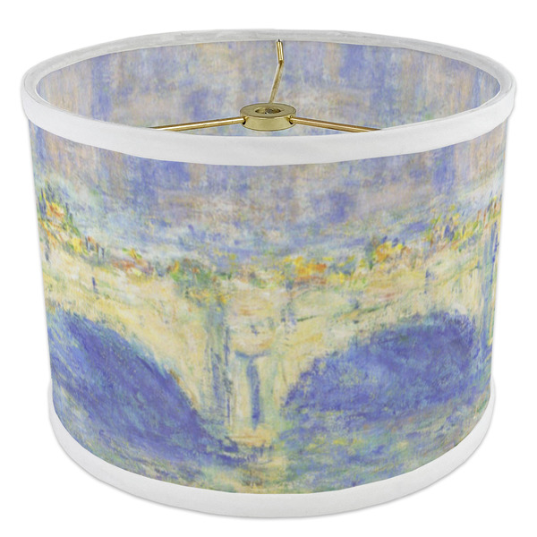 Waterloo Bridge by Claude Monet 8" Drum Lampshade - ANGLE Poly-Film