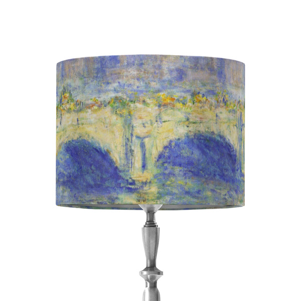 Custom Waterloo Bridge by Claude Monet 8" Drum Lamp Shade - Fabric
