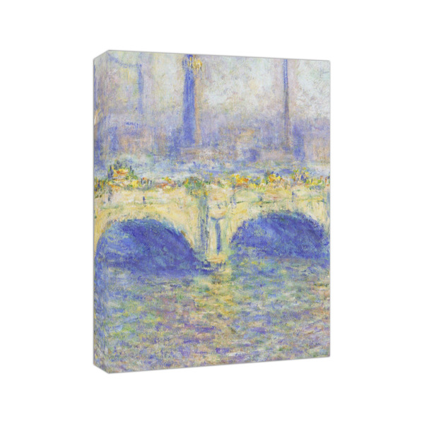 Waterloo Bridge by Claude Monet 8x10 - Canvas Print - Angled View