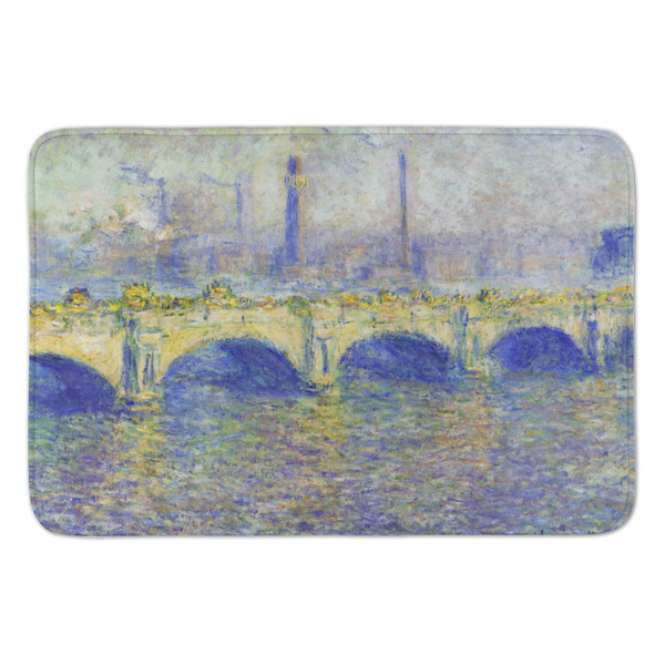 Custom Waterloo Bridge by Claude Monet Anti-Fatigue Kitchen Mat