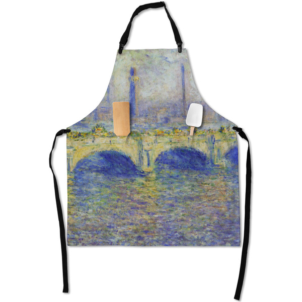 Waterloo Bridge by Claude Monet Apron - Flat with Props (MAIN)