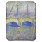 Waterloo Bridge by Claude Monet Baby Sherpa Blanket - Flat