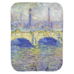 Waterloo Bridge by Claude Monet Baby Swaddling Blanket
