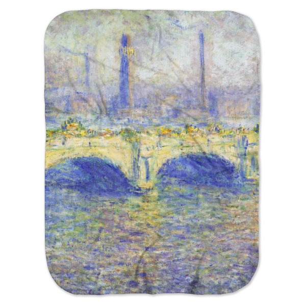 Custom Waterloo Bridge by Claude Monet Baby Swaddling Blanket