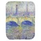 Waterloo Bridge by Claude Monet Baby Swaddling Blanket - Flat