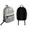 Waterloo Bridge by Claude Monet Backpack front and back - Apvl