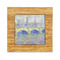 Waterloo Bridge by Claude Monet Bamboo Trivet with 6" Tile - FRONT