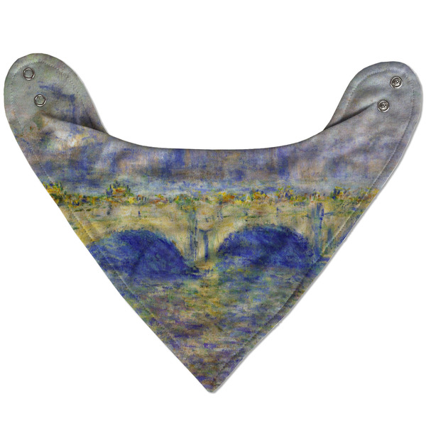 Waterloo Bridge by Claude Monet Bandana Flat Approval