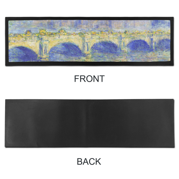 Waterloo Bridge by Claude Monet Bar Mat - Large - APPROVAL