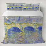 Waterloo Bridge by Claude Monet Duvet Cover Set - King