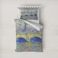 Waterloo Bridge by Claude Monet Duvet Cover Set - Twin
