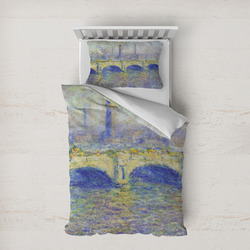 Waterloo Bridge by Claude Monet Duvet Cover Set - Twin XL