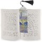 Waterloo Bridge Bookmark with tassel - In book