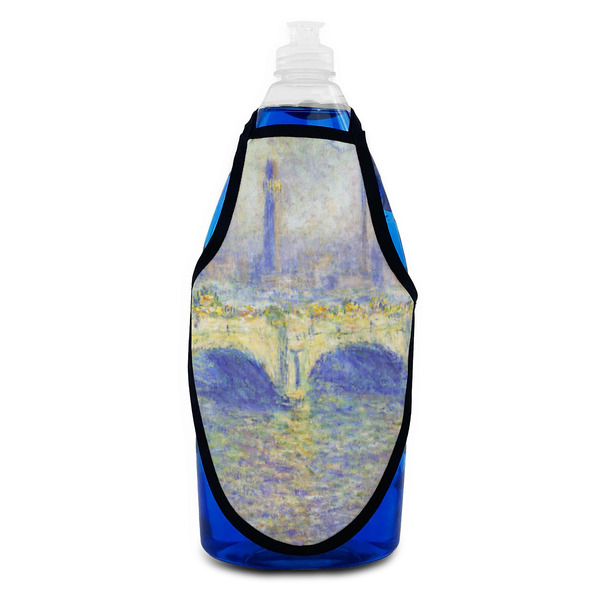 Waterloo Bridge by Claude Monet Bottle Apron - Soap - FRONT