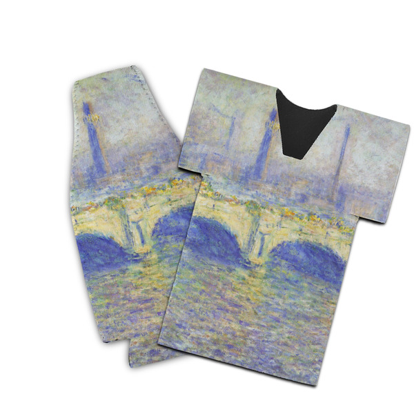 Custom Waterloo Bridge by Claude Monet Bottle Cooler
