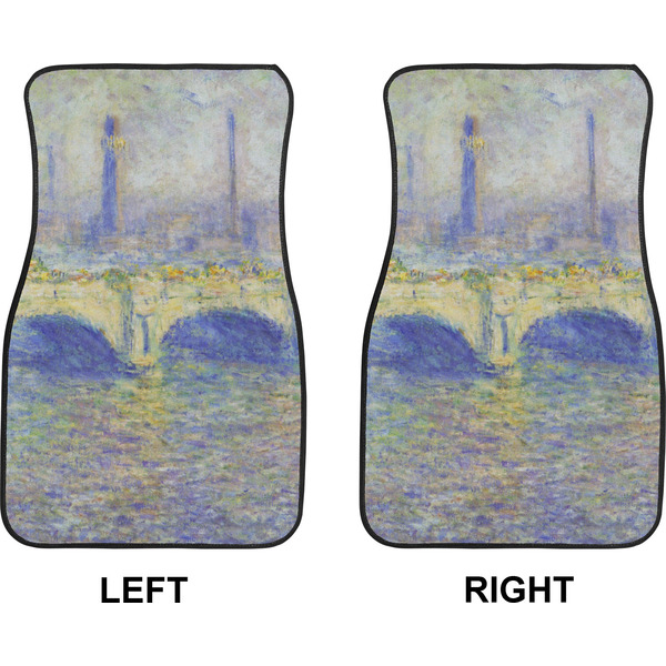 Waterloo Bridge by Claude Monet Car Mat Front - Approval
