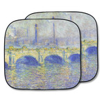 Waterloo Bridge by Claude Monet Car Sun Shade - Two Piece