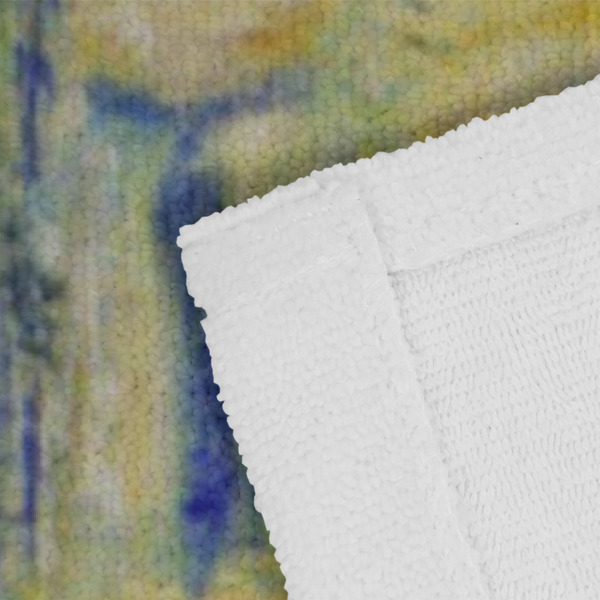 Waterloo Bridge by Claude Monet Close up of Fabric