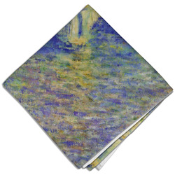 Waterloo Bridge by Claude Monet Cloth Dinner Napkin - Single