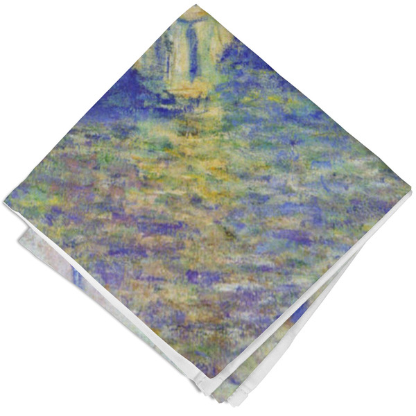 Waterloo Bridge by Claude Monet Cloth Napkins - Personalized Lunch (Folded Four Corners)