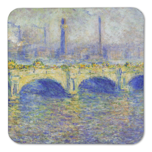Waterloo Bridge by Claude Monet Coaster Set - FRONT (one)