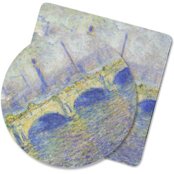 Waterloo Bridge by Claude Monet Rubber Backed Coaster