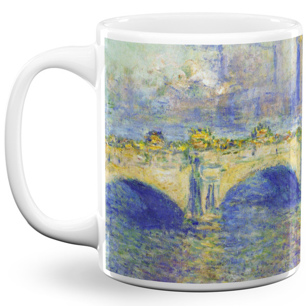 Custom Waterloo Bridge by Claude Monet 11 Oz Coffee Mug - White