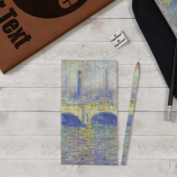 Waterloo Bridge by Claude Monet Colored Pencils - In Context