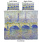 Waterloo Bridge by Claude Monet Comforter Set - King - Approval