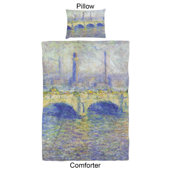 Waterloo Bridge by Claude Monet Comforter Set - Twin XL - Approval